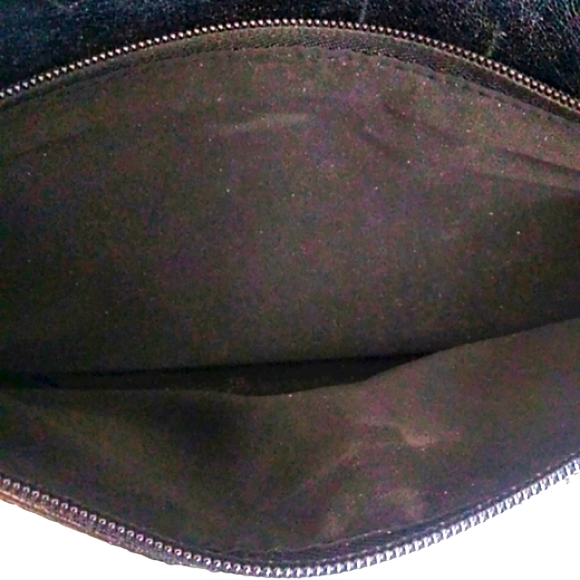 🎉HP🎉Giani Bernini Leather Black Shoulder Bag - Picture 7 of 16